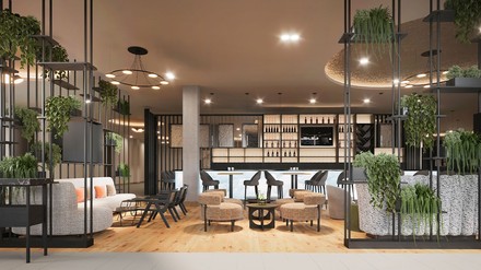 Lobby des Leonardo Royal Cologne Bonn Airport