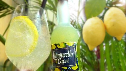 Ein Limoncello Spritz