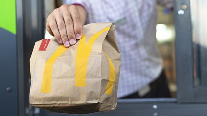 Ein Drive-in von McDonald's