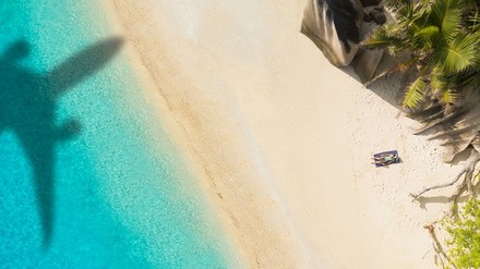 Ein Strand auf den Malediven