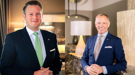 Guntram Weipert und Friedrich von Schönfeldt