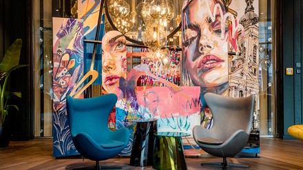 Kunst im Motel One Graz