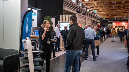 Aussteller und Besucher auf der Gastia