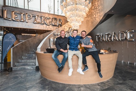 Hansjörg Betz, Christoph Vejdovsky und Jörg Thiele