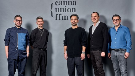 James Ardinast, David Ardinast, Rocky Musleh, Goran Petreski, Madjid Djamegari von Canna Union FFM