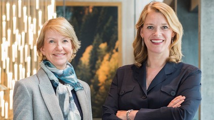 Heidi Kunkel und Monique Dekker