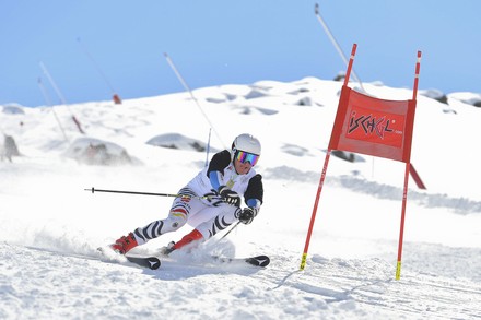 Skifahrer beim Sterne-Cup der Köche