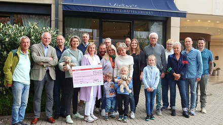 Victor’s Residenz-Hotels spenden an die Kinderhilfe Organtransplantation
