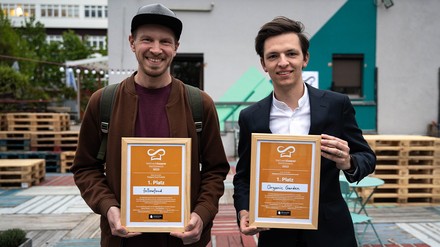 Followfood und Organic Garden belegen den ersten Platz