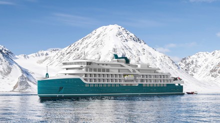 Die „SH Diana“ bietet Platz für nur 192 Gäste (141 Besatzung).