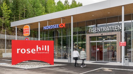 Der fünfte Rosehill Foodpark in Eisentratten.