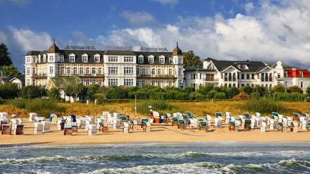 Der Ahlbecker Hof auf Usedom bekommt Luxuslabel der Romantik Kollektion verpasst.