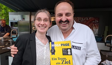 Johann Lafer und Sarah Kleinen