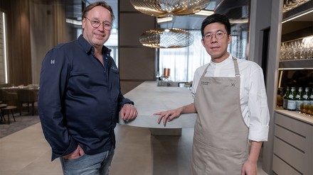 Thomas Bühner und Xavier Yeung