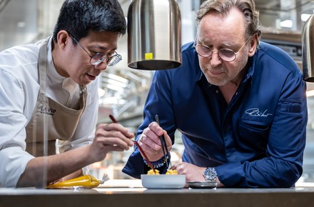 Thomas Bühner und Xavier Yeung