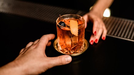 Campari-Cocktails gab es bei der Discover-Red-Veranstaltung reichlich.