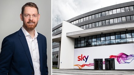 Erich Nagl, Vorstandsmitglied der Steuerberatungsgesellschaft ETL ADHOGA; Sky-Zentrale in Unterföhring