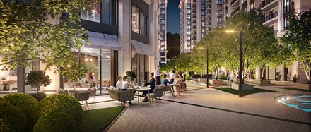 So wird der fertiggestellte Gebäudekomplex vermutlich aussehen. (Foto: © Kempinski Hotels)