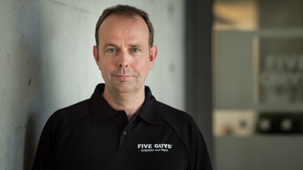 „Five Guys Deutschland“-Chef Jörg Gilcher