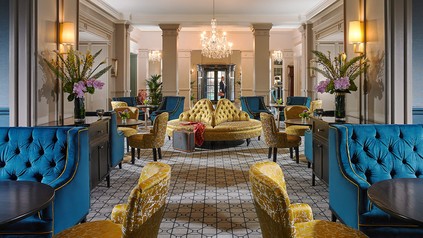Lounge eines Hotels