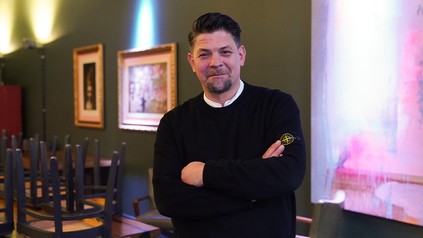 Tim Mälzer im Restaurant "Bullerei"