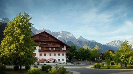 Das Hotel „Der Stern“ am Mieminger Plateau