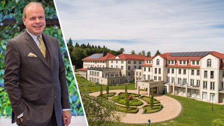 Dr. Clemens Ritter von Kempski; Blick auf das Naturresort Schindelbruch