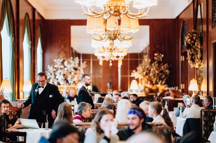 Reges Treiben im Café Landtmann (Foto: © Nuriel Molcho)