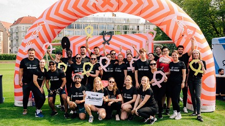 Team Marriott hat alles gegeben.