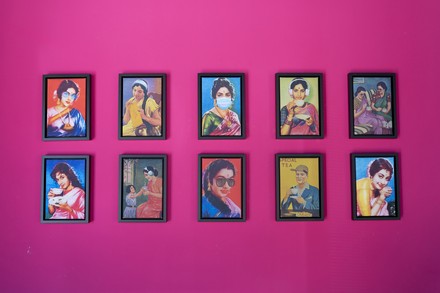 Bilder im Pop-Art-Style verzieren die Wände bei Mr. Chai Wala. (Foto: © Mr. Chai Wala)