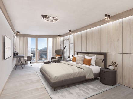 Rendering: Ein Blick in eine der neu gestalteten Suiten. (Foto: Rendering: So soll Das Central bald aussehen. (Foto: © Das Central)