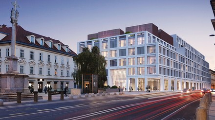 Das Occidental Ljubljana in Slowenien.