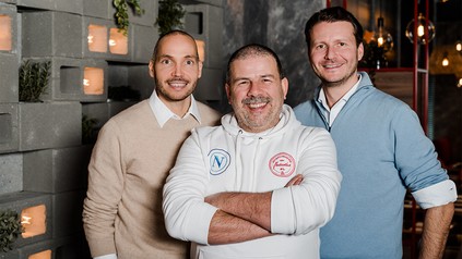 Andre Gargiulo, Luigi Tesoro und Sandro Gargiulo