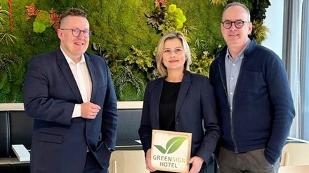 Greensign Hotel Level 5 für das Dekra Congresshotel Wart