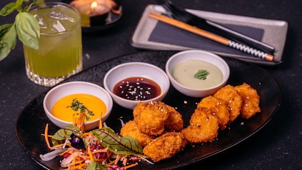 Essen auf Teller