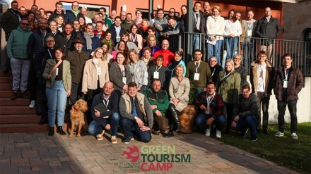 Teilnehmer beim Green Tourism Camp 2023 im Schlosshotel Blankenburg (Harz)
