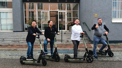 E-Scooter bei den Achat Hotels