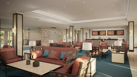 Lobby im Strandhotel Zingst