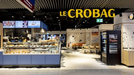 Le Crobag Filiale von Außen