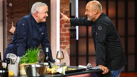 Frank Rosin und Alexander Herrmann in TV-Show