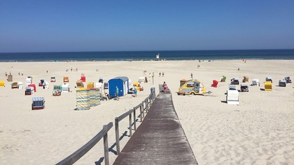 Strand auf Juist