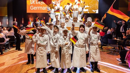 Eröffnung Intergastra und IKA/Olympiade der Köche: Das deutsche Team startet mit großen Ambitionen in den Wettbewerb.
