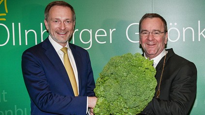 Christian Lindner und Boris Pistorius