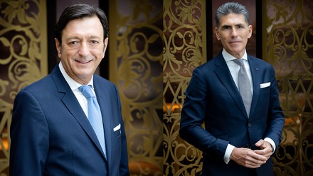 Xavier Destribats und Timur Sentuerk