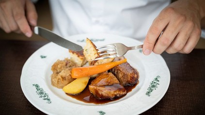 Schweinsbraten vom BOA-Farm-Schwein im Eugen21