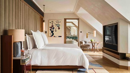 Der Prinzessin Augusta House Bedroom by Davide Lovatti (Foto: © Rosewood Munich)