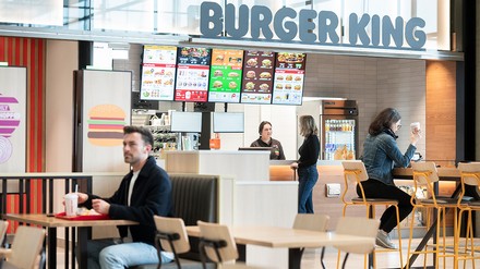 Der Burger King im BER Food Court (Foto: © BER)