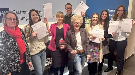 Absolvierende der Zertifikatsprüfung im März (Foto: © GBZ)