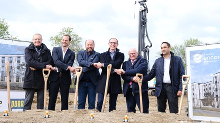 Spatenstich Ramada Encore by Wyndham Berlin Airport