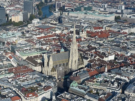 Wien Vogelperspektive